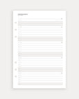 2026 Daily Planner - 1st Half-Year