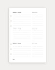 2026 Daily Planner - 1st Half-Year