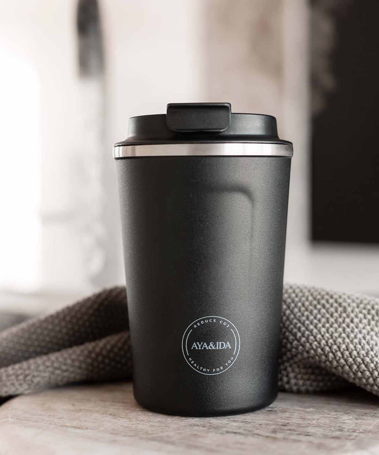 AYA&IDA CUP2GO 380 ml i Sort