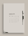 2026 Daily Calendar - 1. Halvår