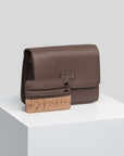 Pouch med smykkeholder i espresso
