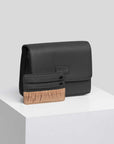 Pouch med smykkeholder i sort