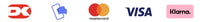 Betal med Dankort, MobilePay, MasterCard, Visa og Klarna