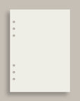 A5 refill papir - Blanke sider