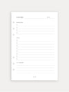 A5 refill - To-Do Today