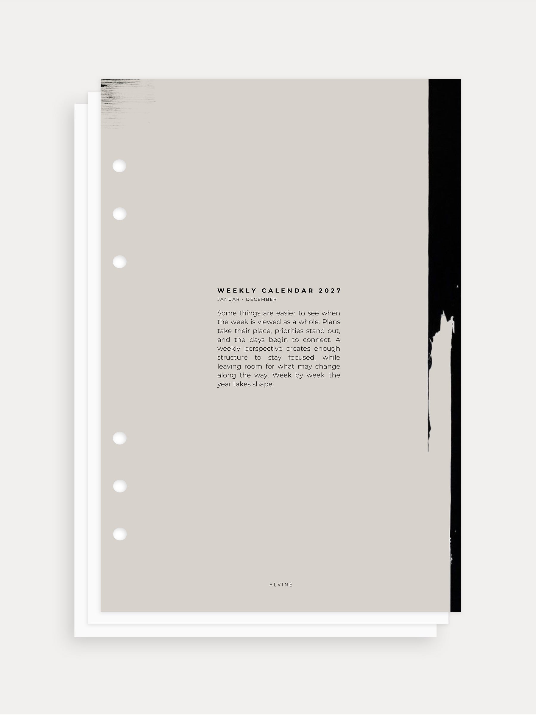 2026 Daily Planner - 1st Half-Year