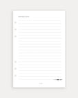 2026 Daily Planner - 1st Half-Year