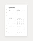 Daily Schedule 2027 - 2. Halvår
