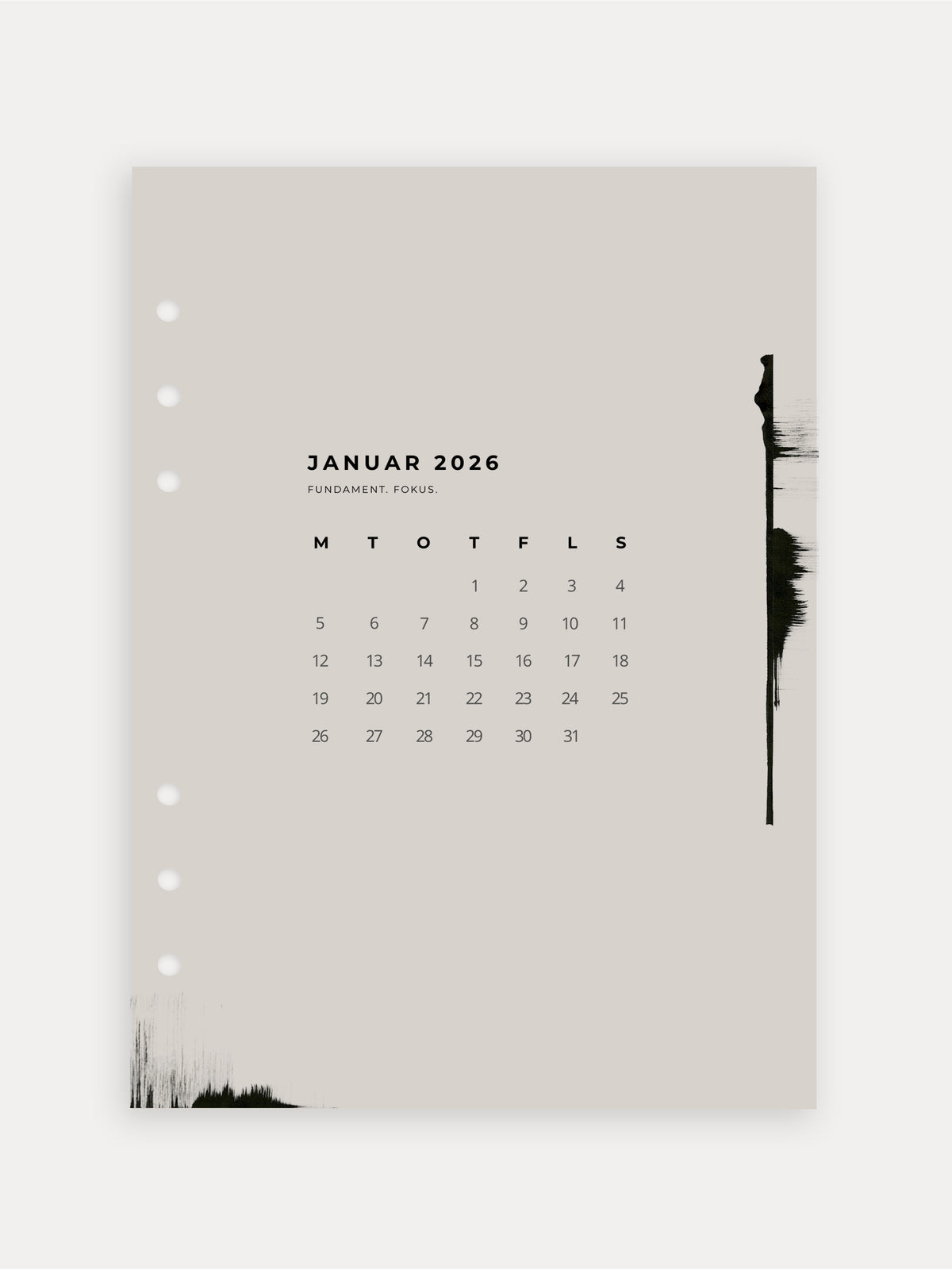 2026 Ugekalender