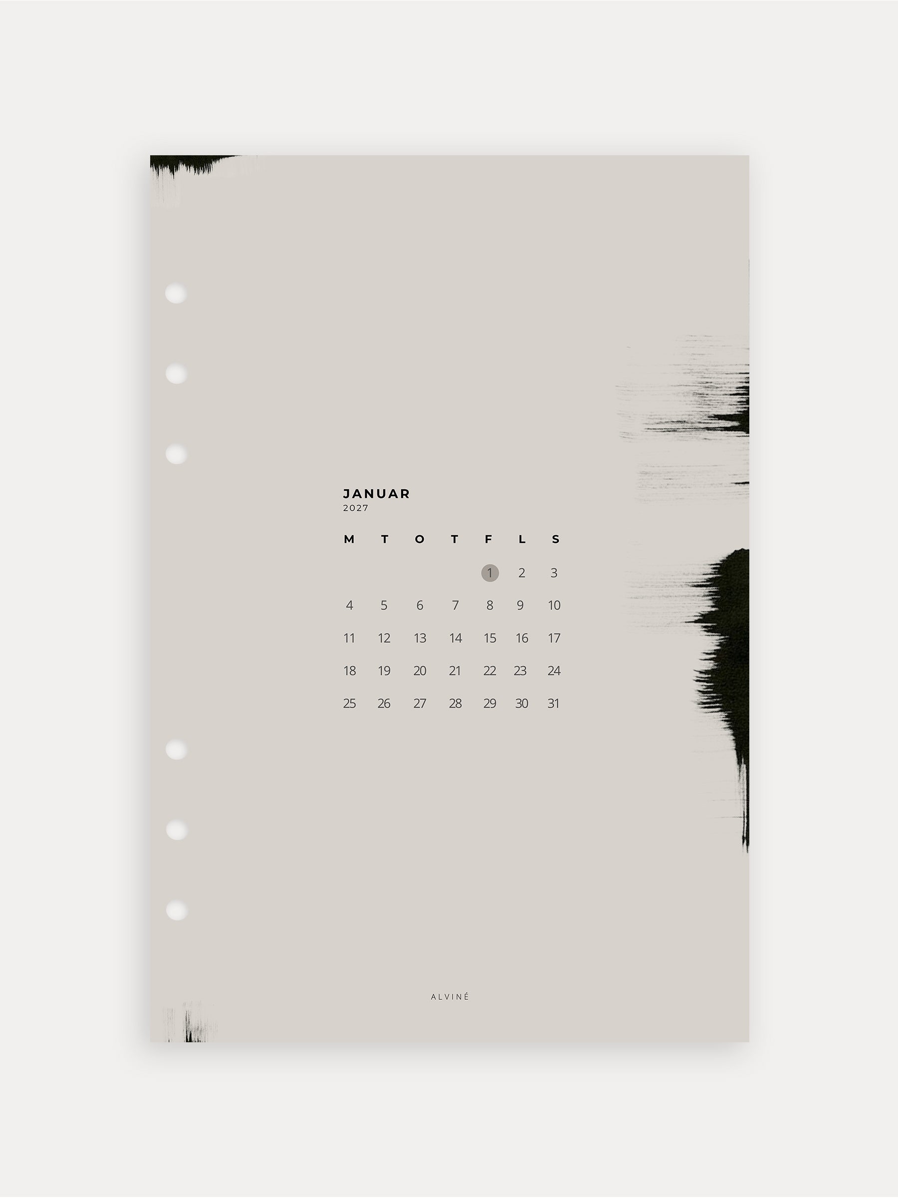 2026 Daily Planner - 1st Half-Year