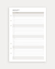 2026 Daily Planner - 1st Half-Year
