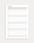 2026 Daily Planner - 1st Half-Year