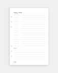 Daily Schedule 2027 - 1. Halvår