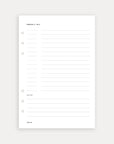 Daily Schedule 2027 - 2. Halvår