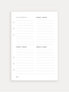 2026 Daily Planner - 1st Half-Year
