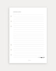 Daily Schedule 2027 - 2. Halvår