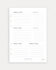 2026 Daily Planner - 1st Half-Year