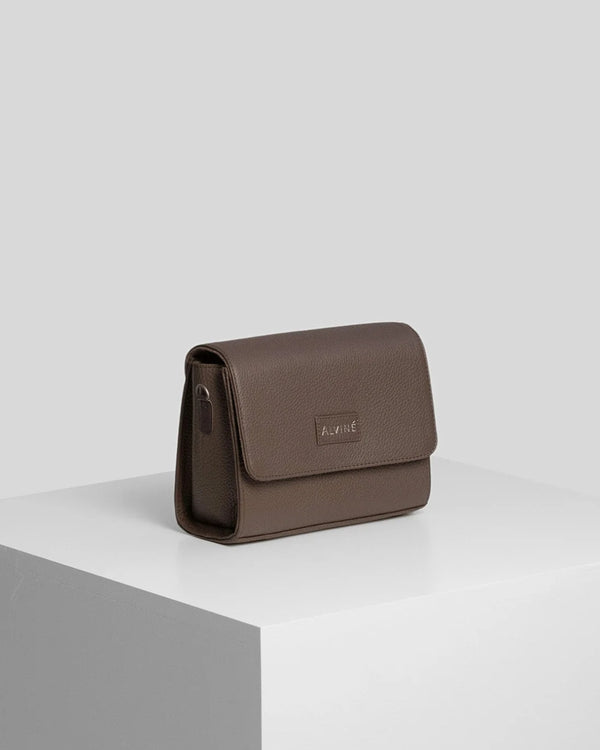 Allure Clutch - Espresso