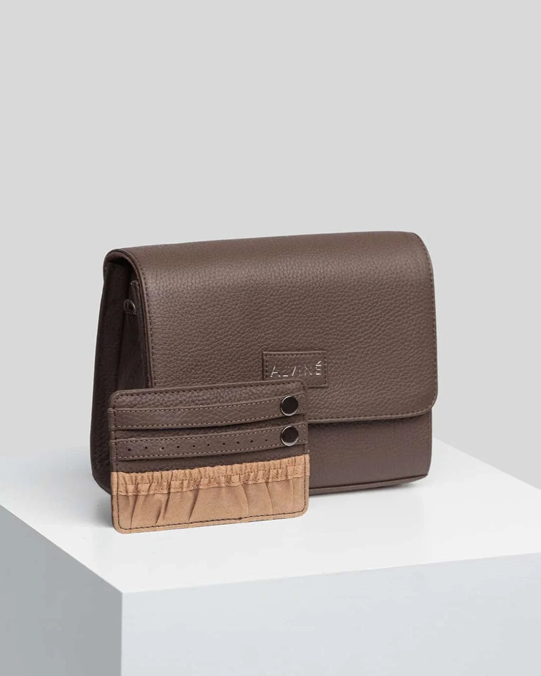 Allure Clutch - Espresso
