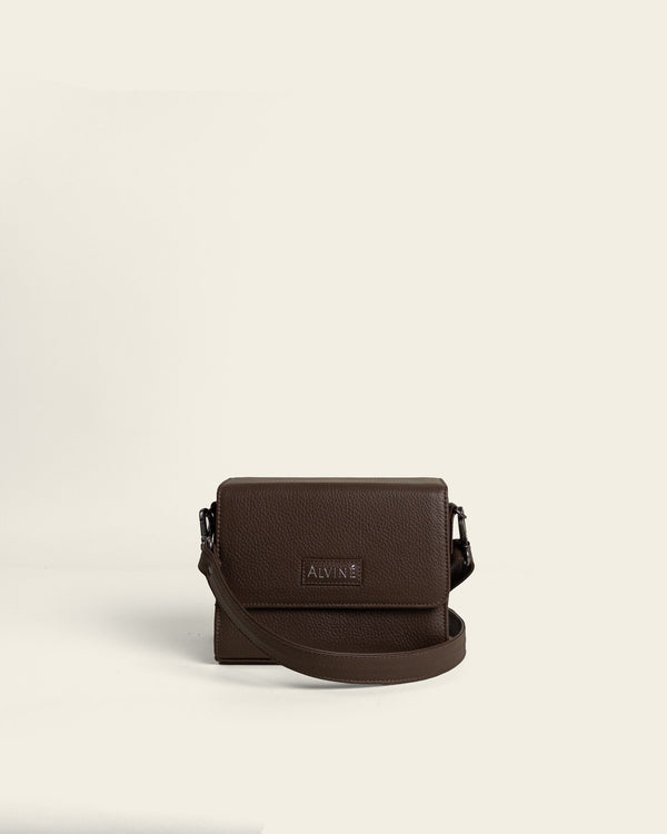 Allure Clutch - Espresso