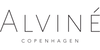 ALVINÉ Logo i sort