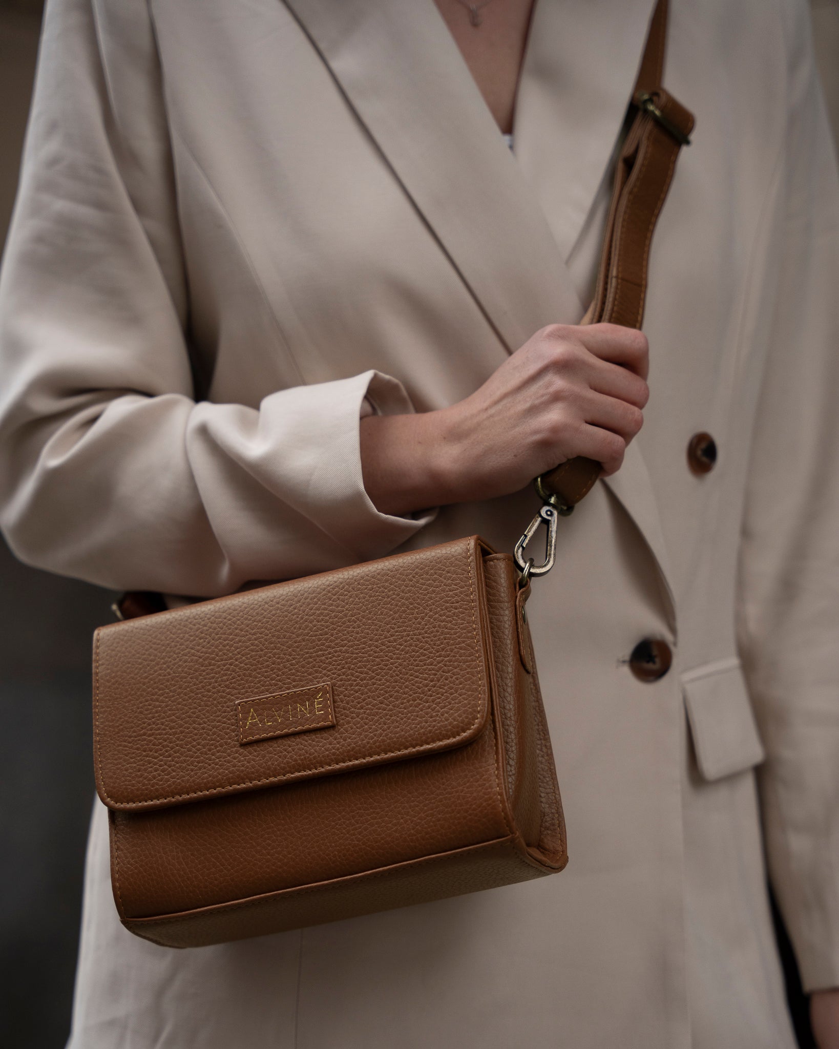 CC Clutch - Cognac