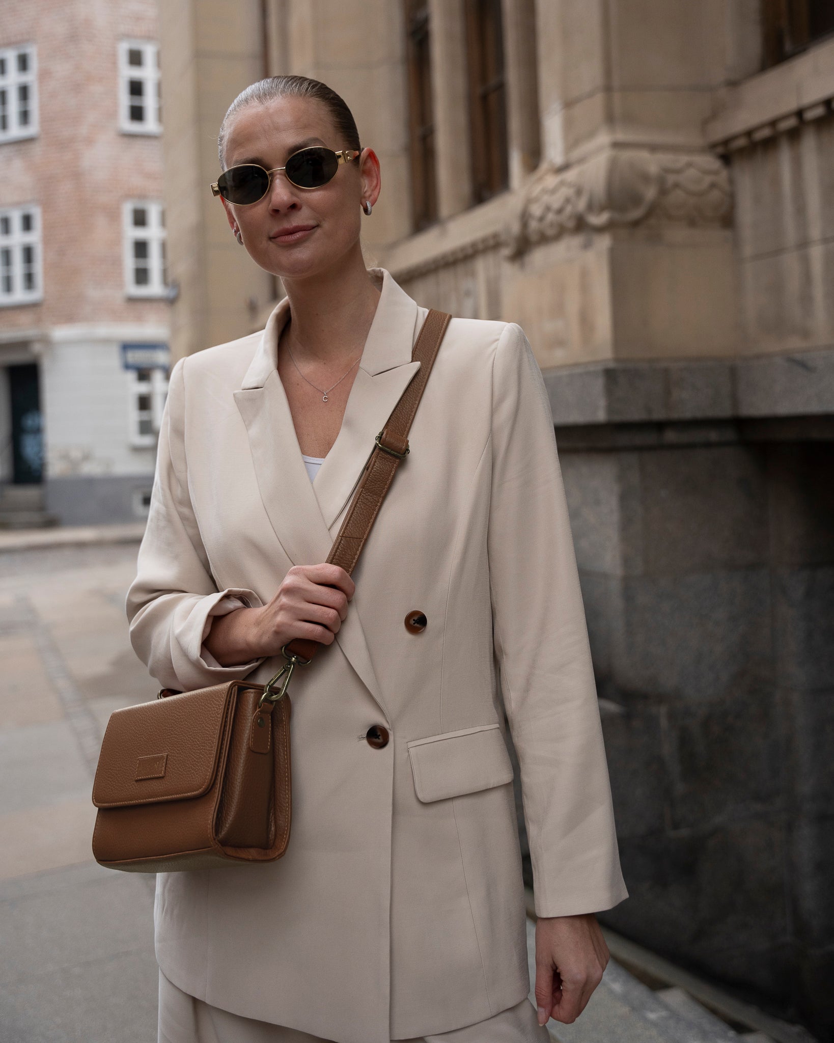 CC Clutch - Cognac
