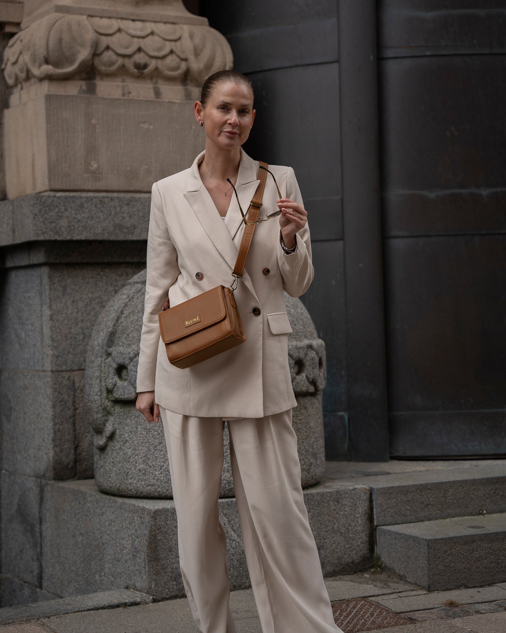 CC Clutch - Cognac