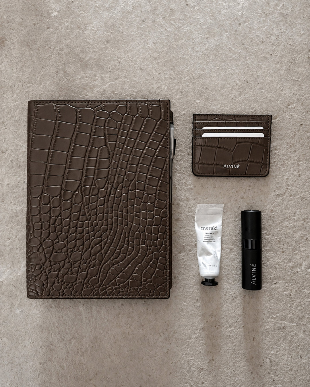 Planner Case - Espresso Croc - 2. sortering