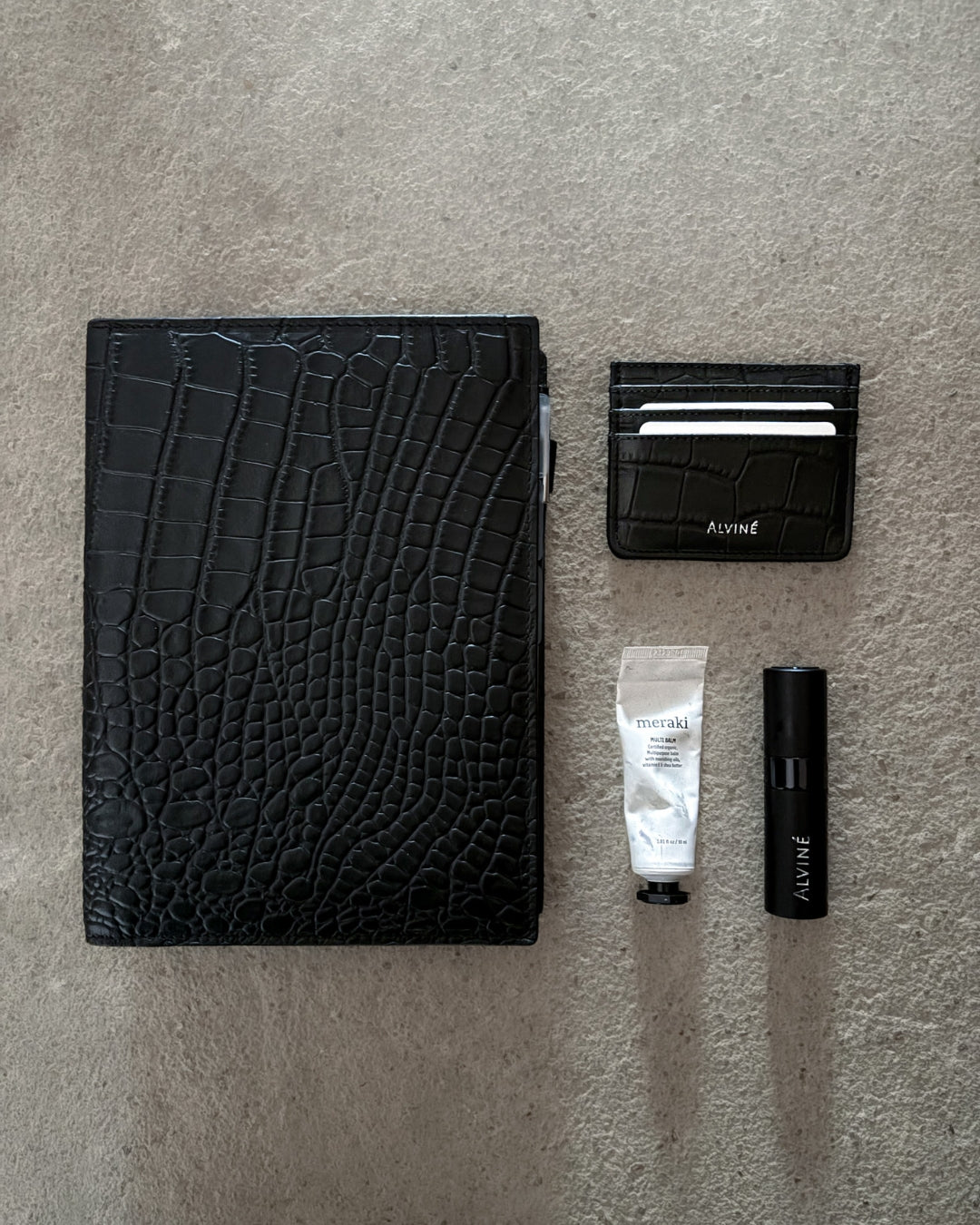 Planner Case - Black Croc
