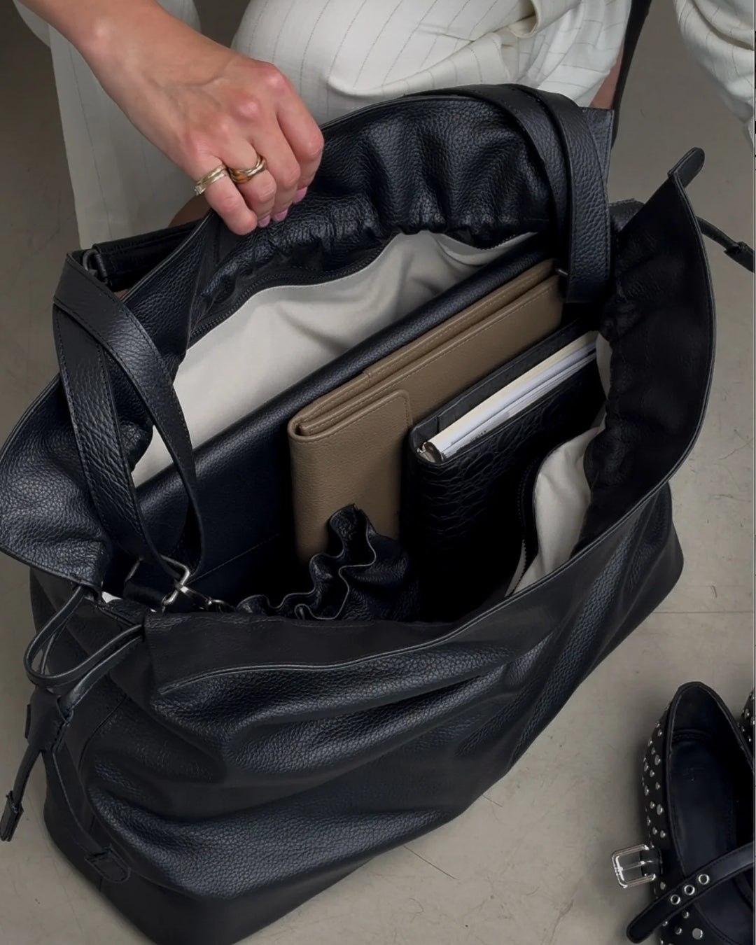 Poise Grand Work Bag - Black