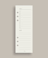½ Page Notes & To-Do