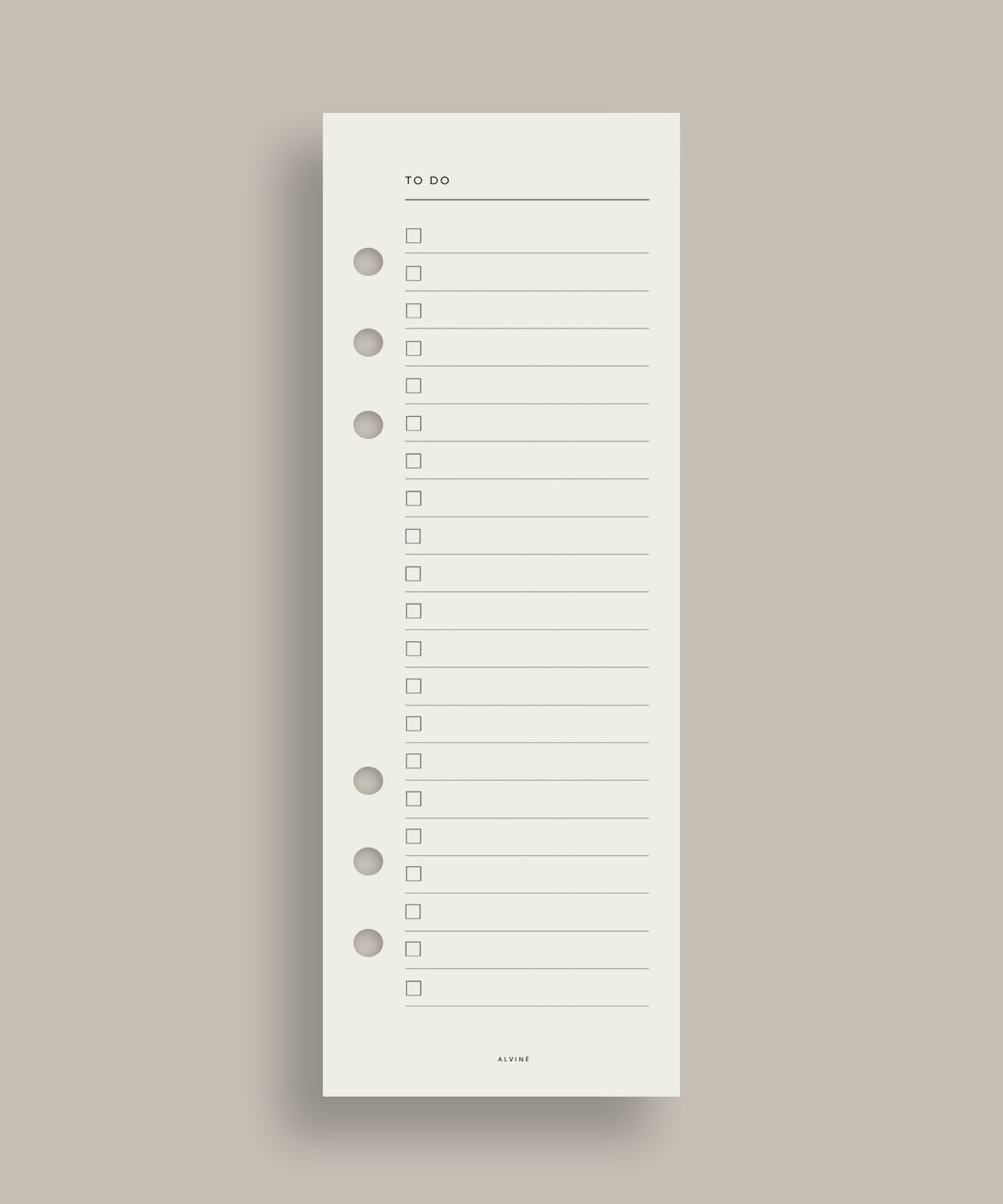 ½ Side To-Do