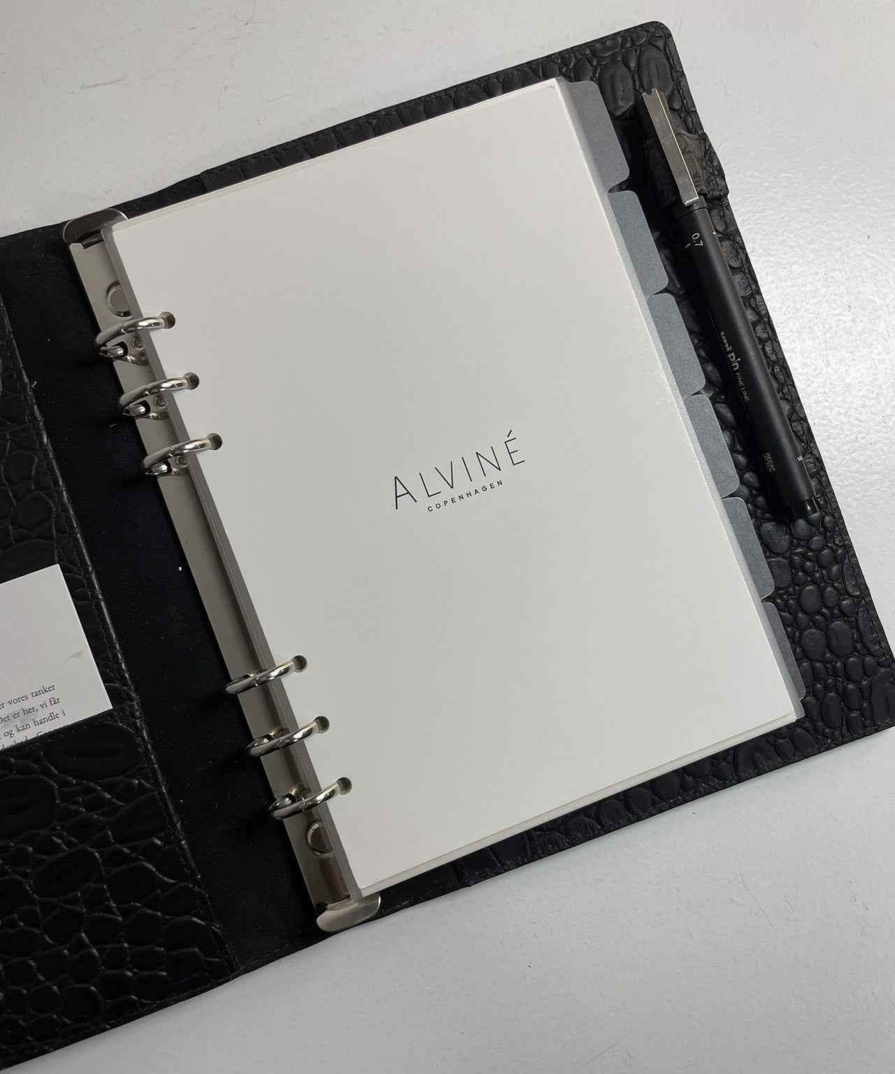 Sitetab dividers til planner
