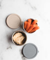 AYA&IDA Snack Container - Cream/Beige