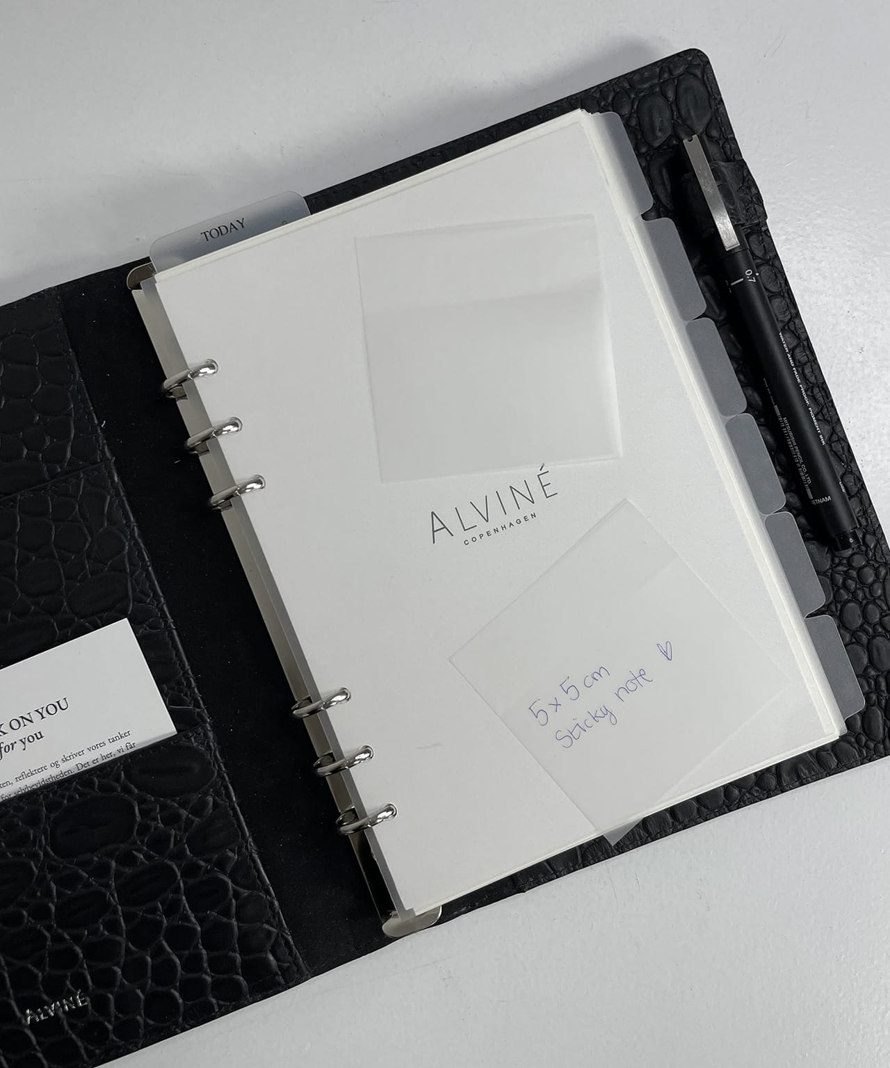 5x5 cm sticky note i ALVINÉ Planner