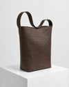 Signature Tote - Espresso Croc