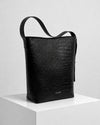 Signature Tote - Sort Croc