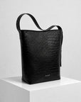 Signature Tote - Sort Croc